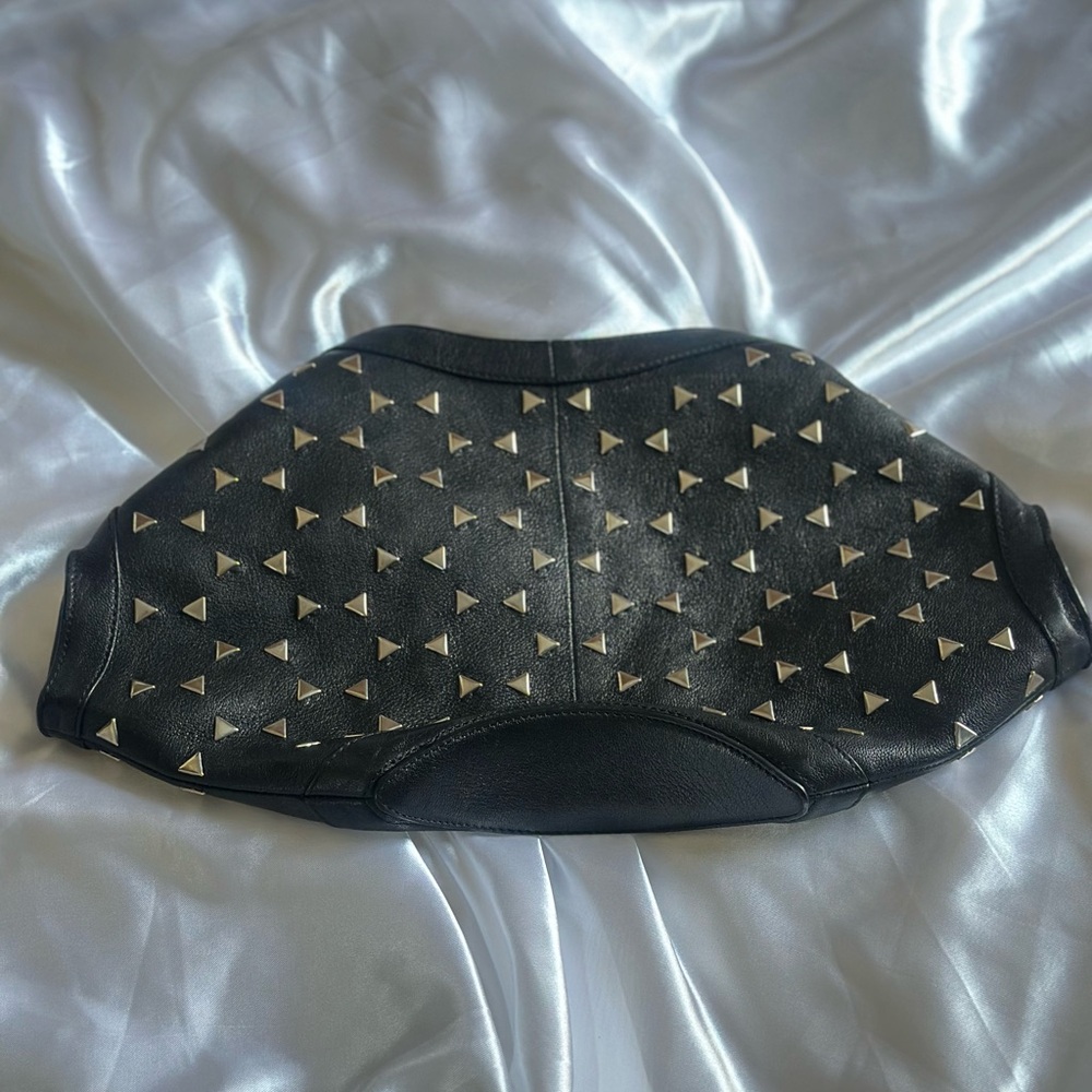 Alexander McQueen Leather Studded Manta Clutch - Picture 7 of 13